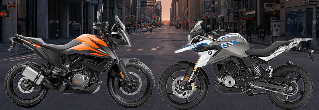 BMW G310 GS vs KTM 390 Adventure