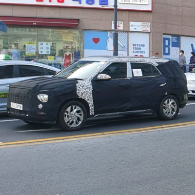 The 7 Seat Hyundai Creta Spied