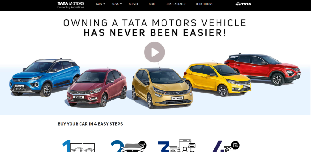 book TATA Cars and SUVs online
