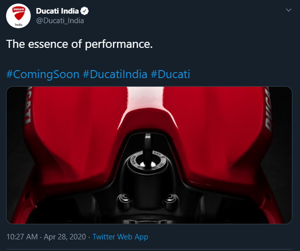 Ducati Panigale V2 To Be Launched In India Soon