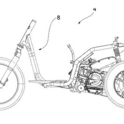 Piaggio Trike Patent