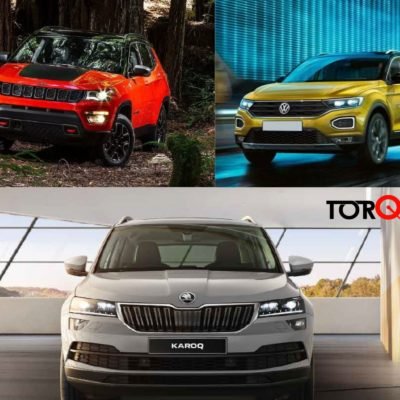 Skoda Karoq vs Volkswagen T-ROC vs Jeep Compass