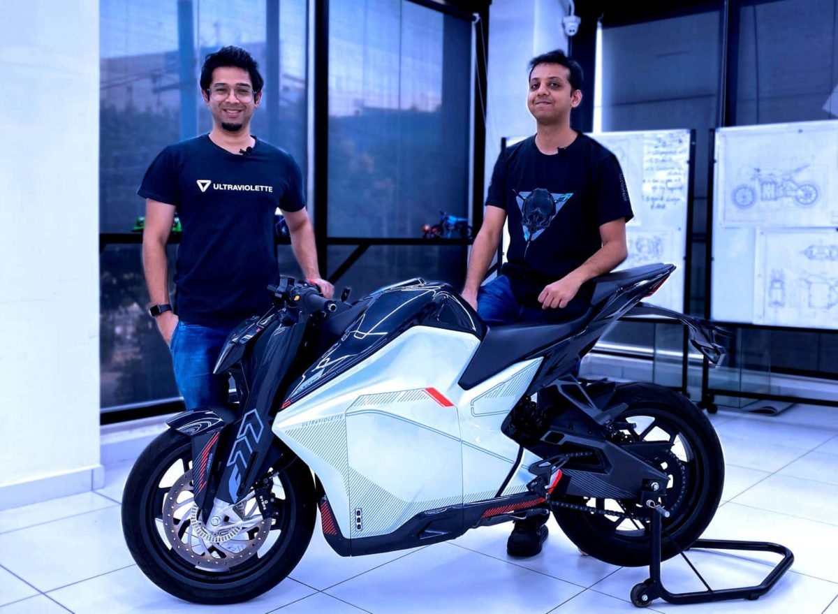 TVS Motors Invests INR 30 Crore In Electric-Motorcycle Company -Ultraviolette Automotive