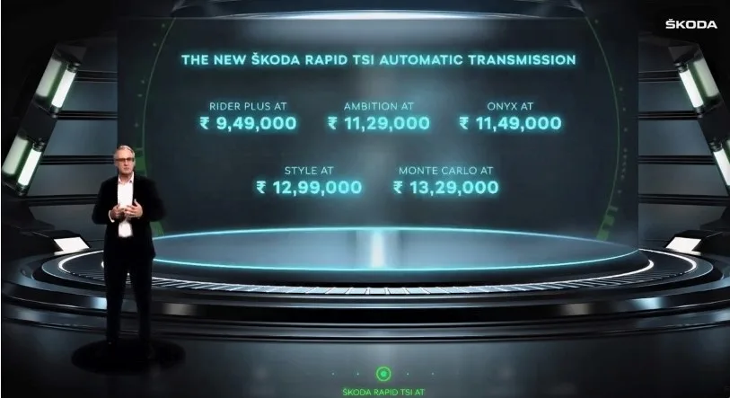 Skoda Rapid TSI Automatic