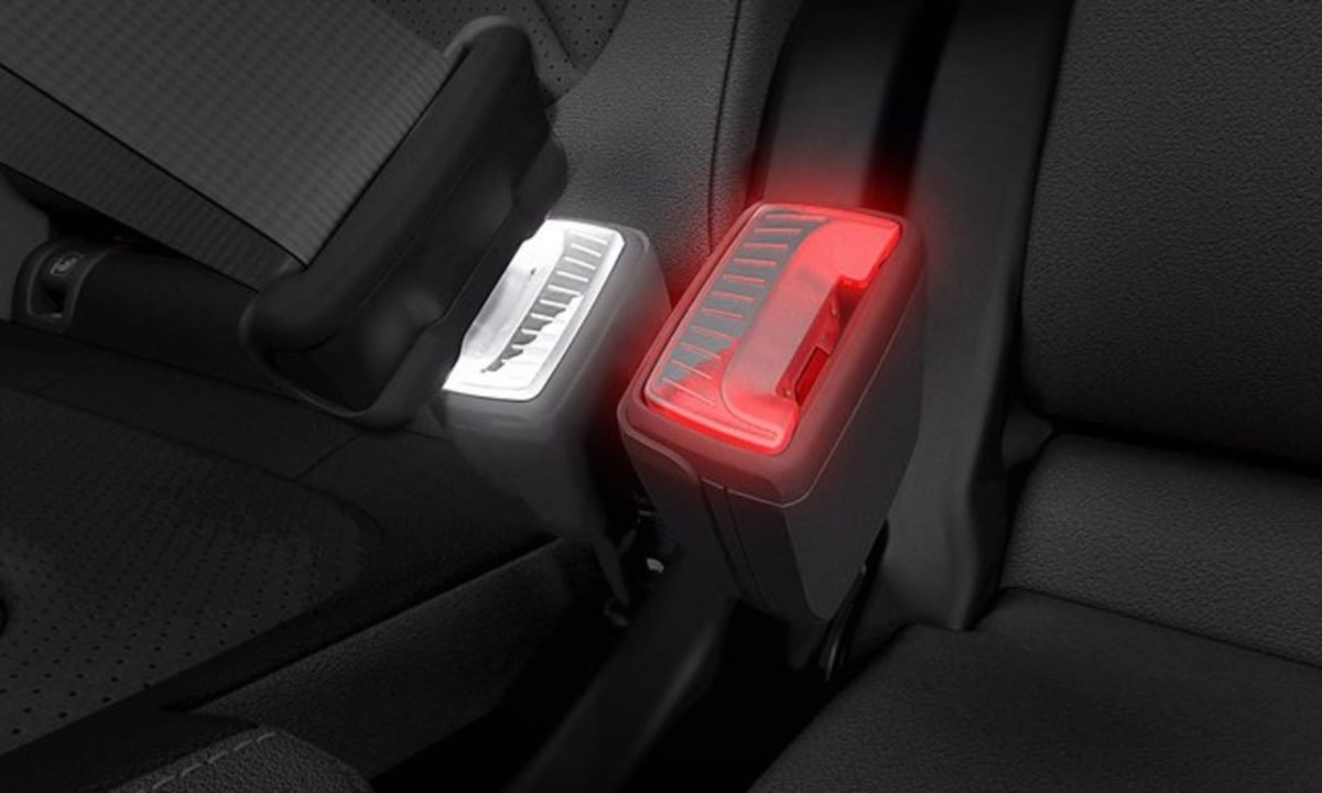 Skoda Patent For First Self-Illuminated Seat-Belt Buckle