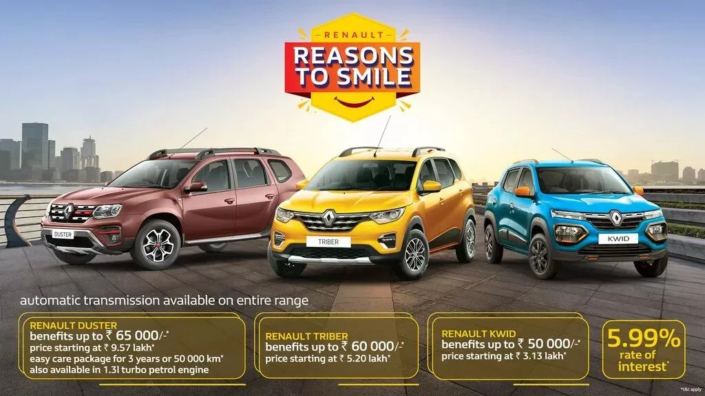 Renault India Have Offered A February 2021 Discount