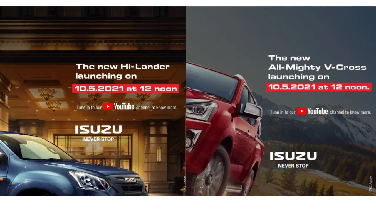 BS6 Isuzu D-Max V-Cross And MU-X