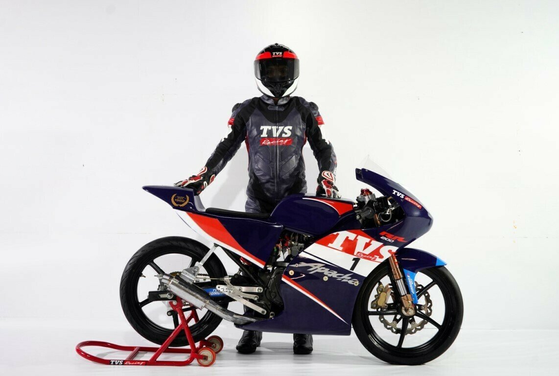 TVS Apache RR 200 Race Bike Revealed