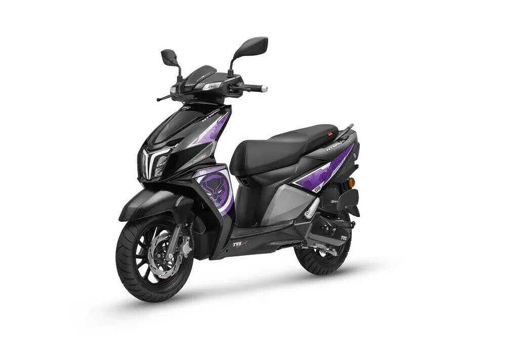 TVS Ntorq 125 Spider-Man and Thor