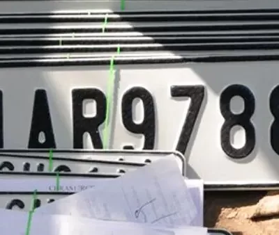 High-security Registration Plate