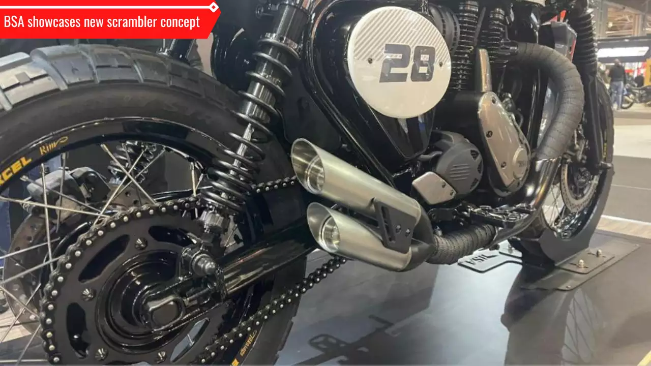BSA Scrambler concept