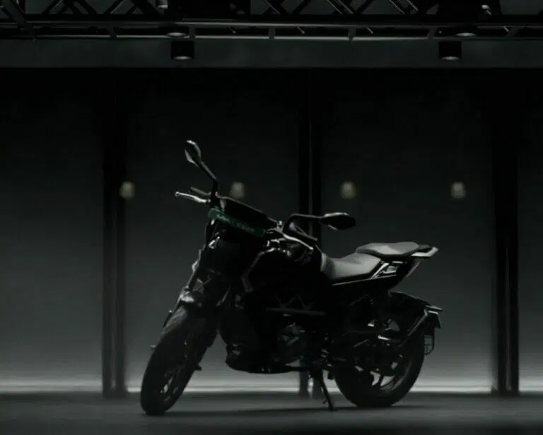 First Geared Electric Motorcycle