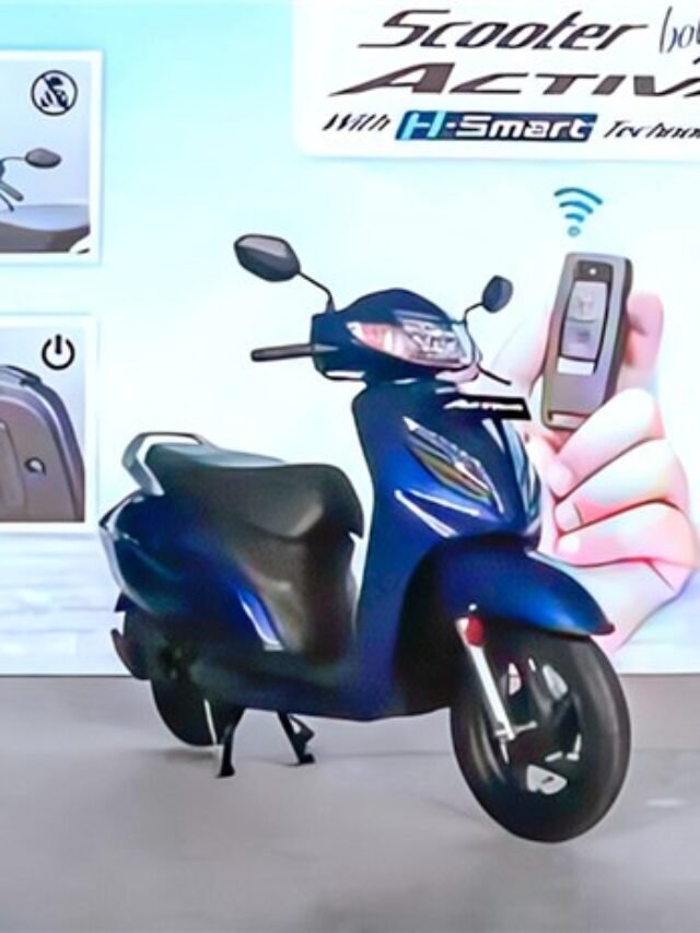 Honda Activa H-Smart Launched At A Price Of Rs 80,537