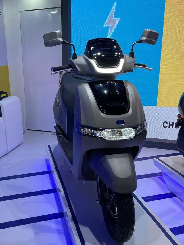 TVS iQube ST Electric Scooter Showcased At Auto Expo 2023