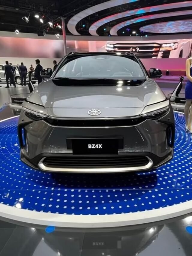 Toyota BZ4X Electric SUV Unveiled In Auto Expo 2023